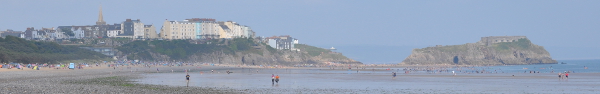 The Barrier by Neville Judson (Photo of Tenby by Stuart Ardern)